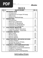 project report on bata shoes pdf