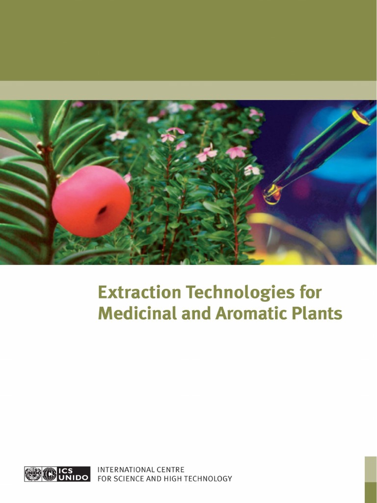 Extraction Technologies For Medicinal and Aromatic Plants | PDF ...