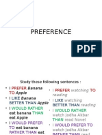 Preference