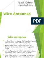 Wire Antennas: Types and Properties