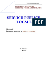 Servicii Publice Locale