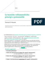 Le Tecnichele Tecniche Voltammetrichevoltammetriche :: Principi e Potenzialità Principi e Potenzialità