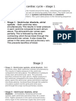 The Cardiac Cycle 