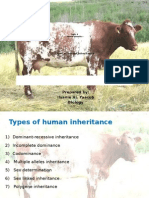 4.5 - Types of Human Inheritance