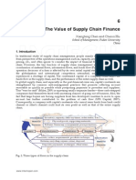 The Value of Supply Chain Finance