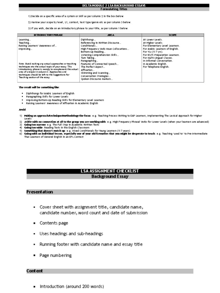 Background information examples for essays image