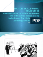 3. Presentation Skills_using Your Voice