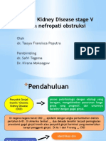 Chronic Kidney Disease Stage V Et C
