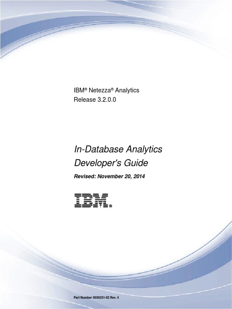 IBM Netezza in-Database Analytics Developers Guide-3.2.0.0 | Time