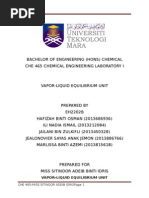 Download exp 3-Vapor-liquid equilibrium unit by KhairulAzwanizam SN263861868 doc pdf