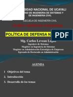  Política de Defensa Nacional