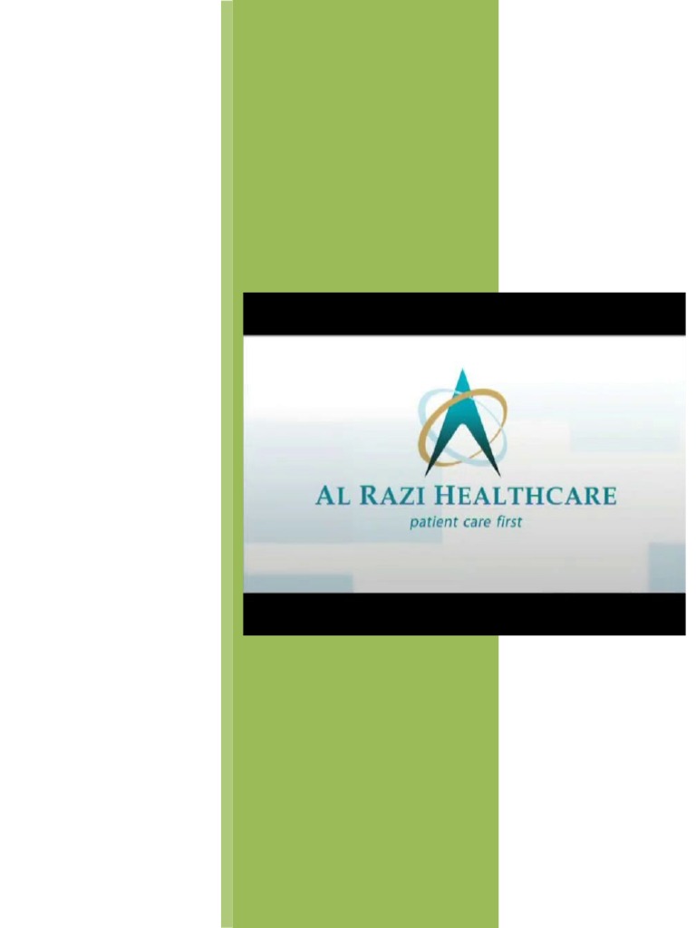 Internship Report: Al Razi Healthcare | PDF | Surgery | Plastic Surgery