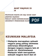 Masyarakat Majmuk Di Malaysia