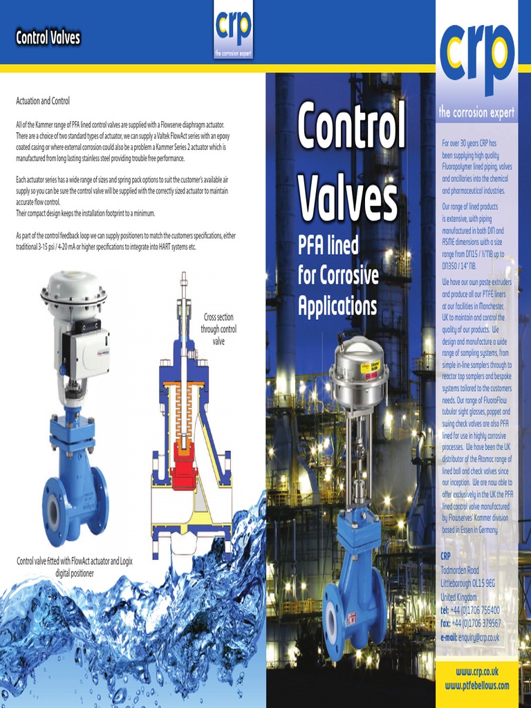 Kammer Control Valves PDF Valve Plumbing