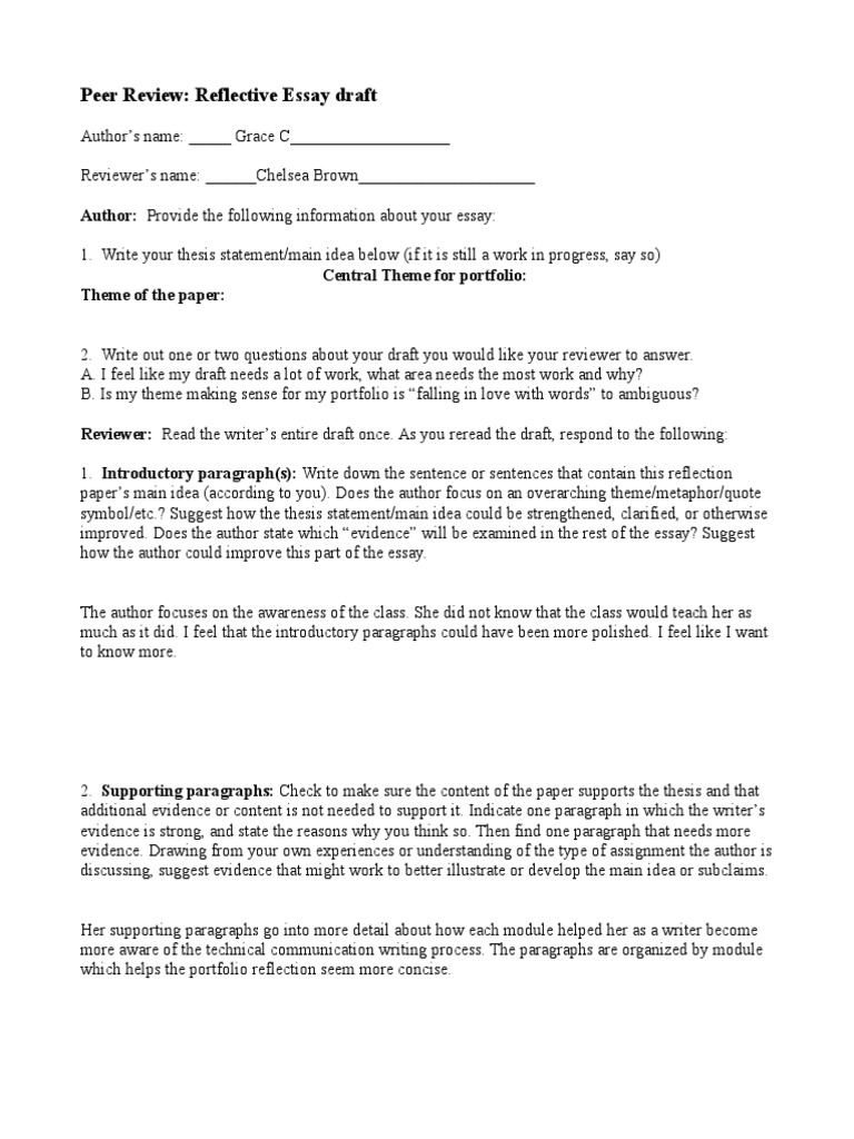 Technical description essay picture