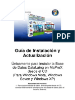 Guia de Instalación de Base de Datos DataLain MaPreX en Windows Vista