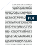 La Composición de La Familia Varía de Sociedad en Sociedad