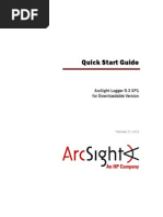 HP ArcSight Logger Quick Start Downloadable