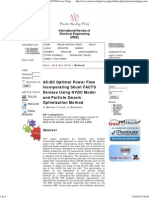 AC-DC Optimal Power Flow Incorporating Shunt FACTS Devises Using HVDC Model and Particle Swarm Optimization Method _ Mezhoud _ International Review of Electrical Engineering (IREE)