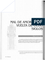 Artículo Mal de Amores a La Vuelta de Ocho Siglos_Elías Sevilla Casas