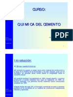 química del cemento