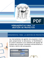 Herramientas para La Gestion de Proyectos