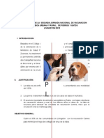 Plan Vacuna Canina Livingston 2015
