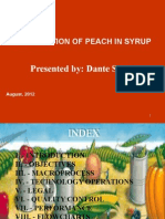 Peach of Syrup