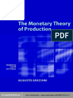 Graziani, A., (2003), The Monetary Theory of Production
