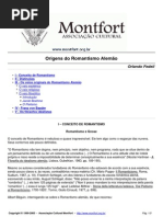 Origens do Romantismo Alemão