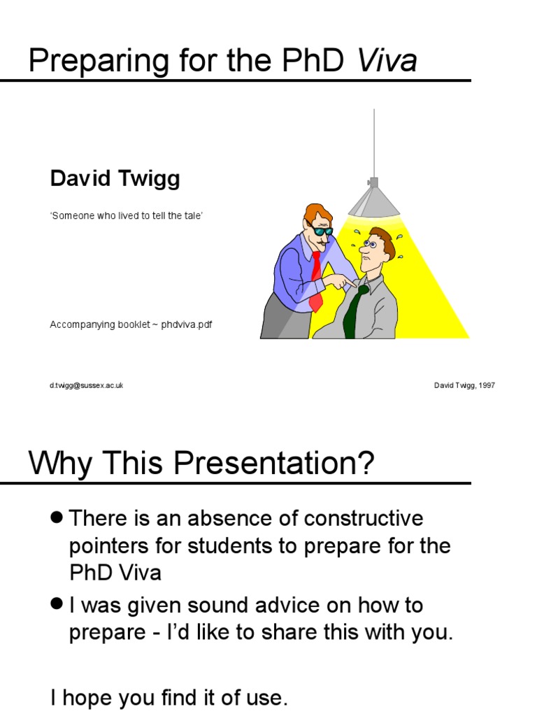 Best phd viva presentation ppt image