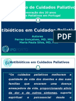 Antibioticos em Cuidados Paliativos. Avaliação retrospectiva