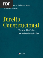 Cláudio P. S. Neto e Daniel Sarmento - Direito Constitucional Teoria História e Metódos de Trabalho - Ano 2012 - Cópia
