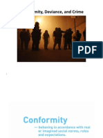 Conformity Deviance and Crime