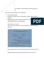 D Algorithm Notes