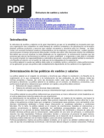 Estructura Sueldos y Salarios.