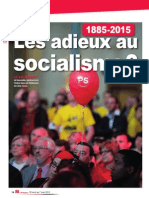 Les adieux au socialisme ? M...Belgique, 30 avril 2015.