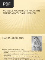 Notable Architects of the Philippines