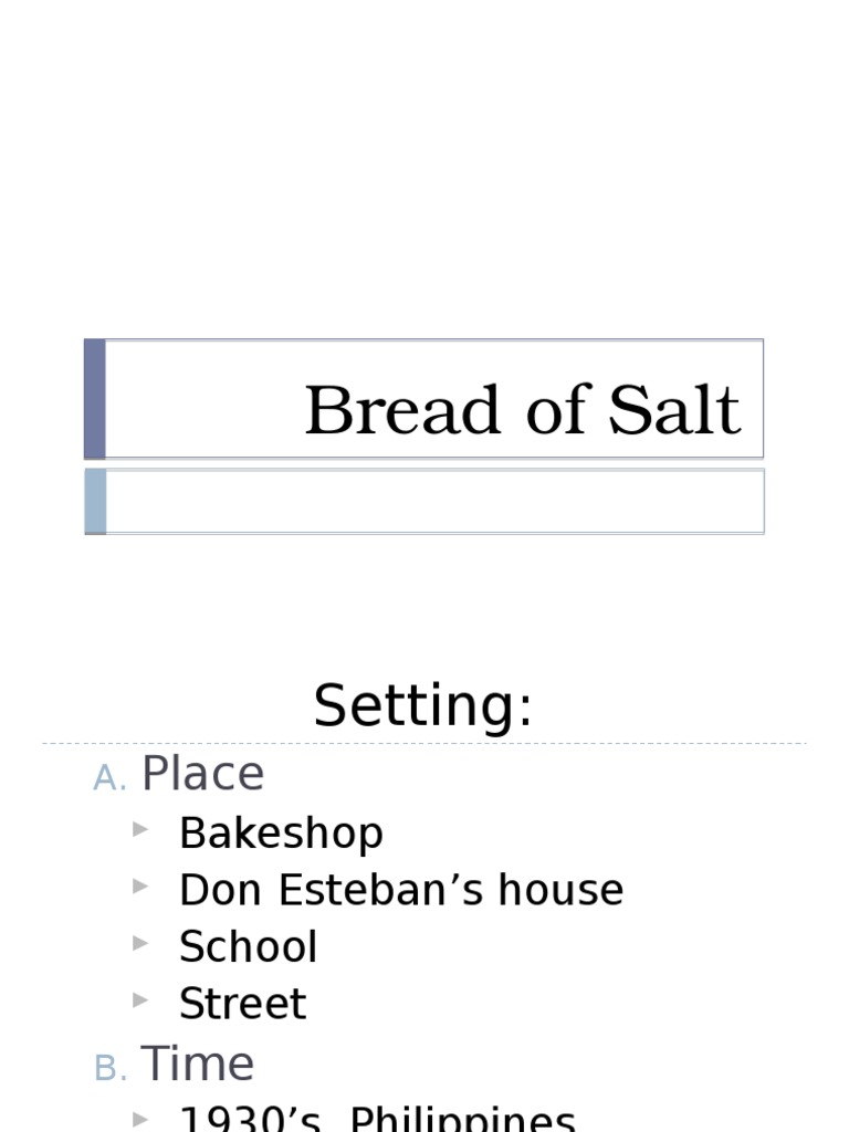 Bread of Salt