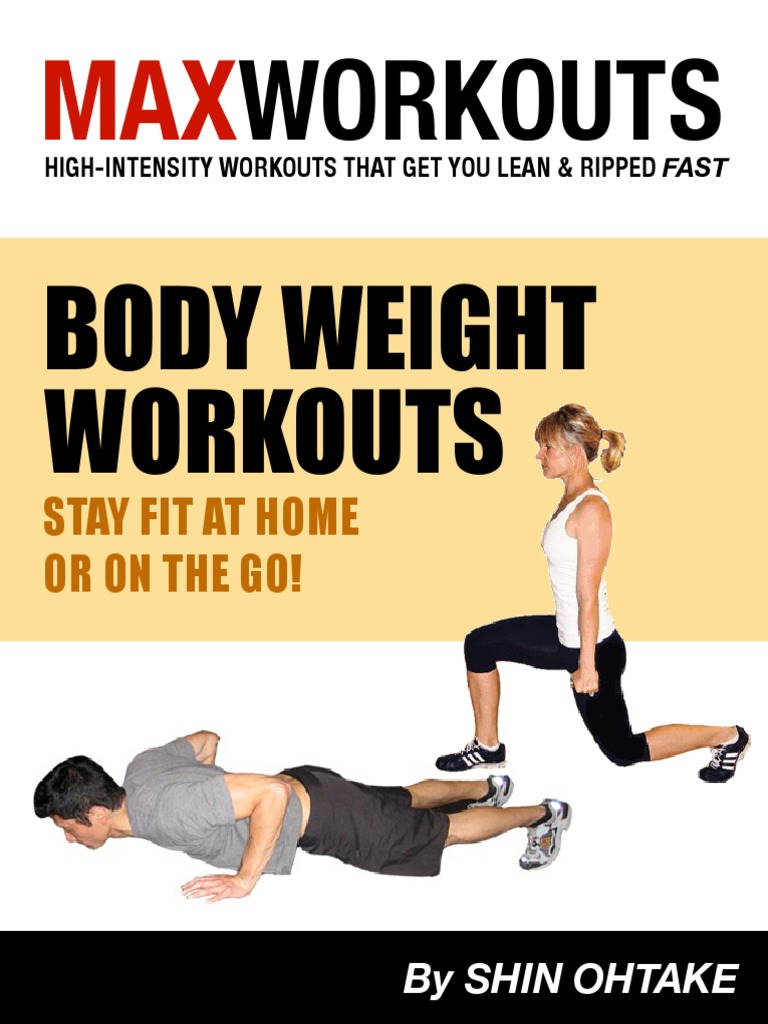 Simple Bodyweight Workout Pdf for push your ABS