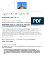 Insights Daily Current Events 01 May 2015