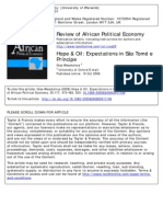 Hope & Oil Expectations in São Tomé e Principe