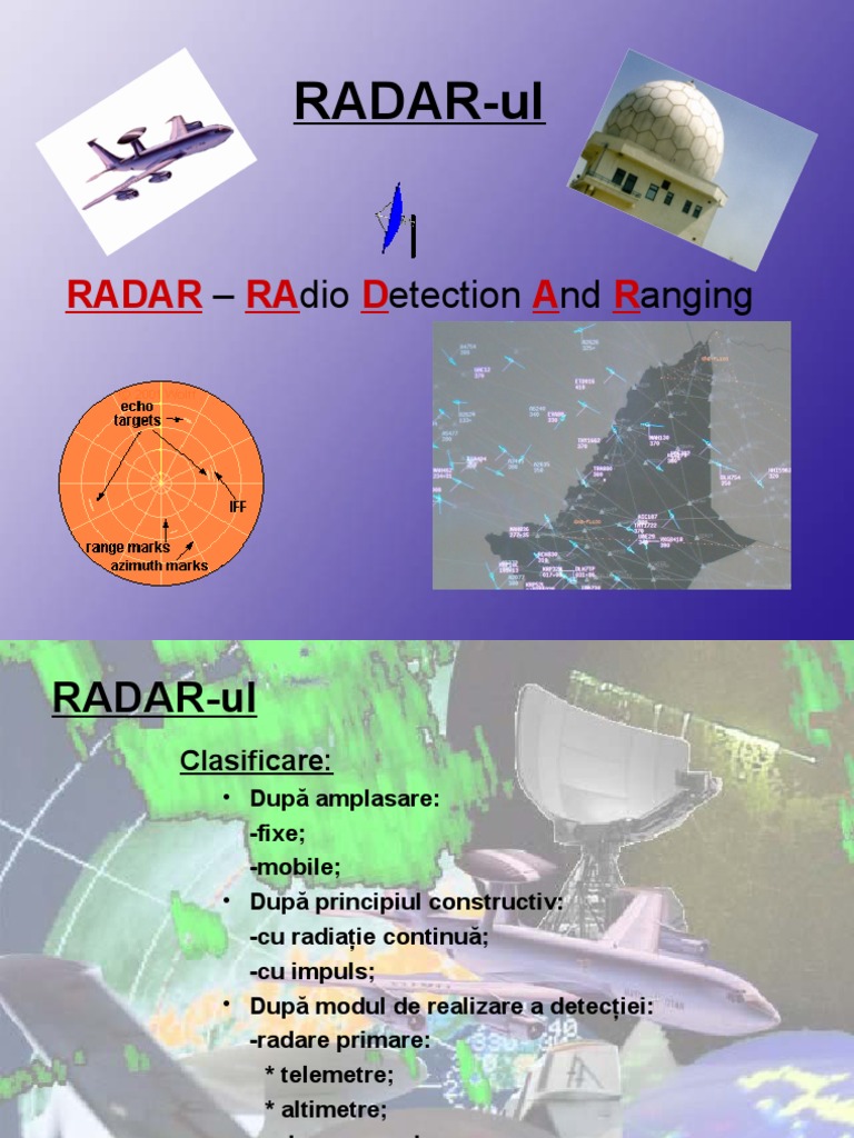 Prezentare Radar | PDF