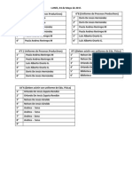 Horario Emergente Para El Día 04 de Mayo de 2015