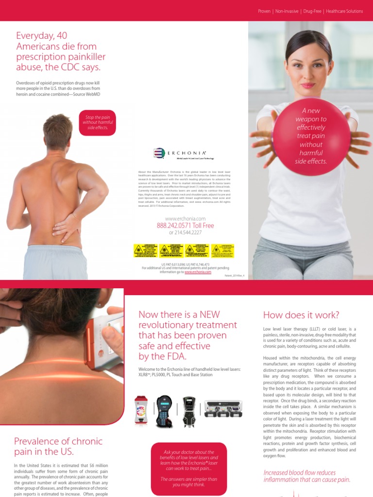 Laser Patient Brochure PDF Inflammation Medical Treatments