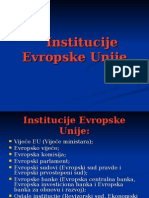 Institucije Evropske unije