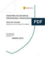 GUIA - Docencia en El Nivel Superior Tecnológico (AQP)