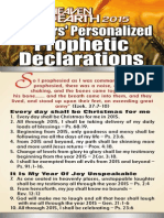 Winners Personalised Prophetic Declaration 2015