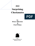 212 Surprising Checkmates