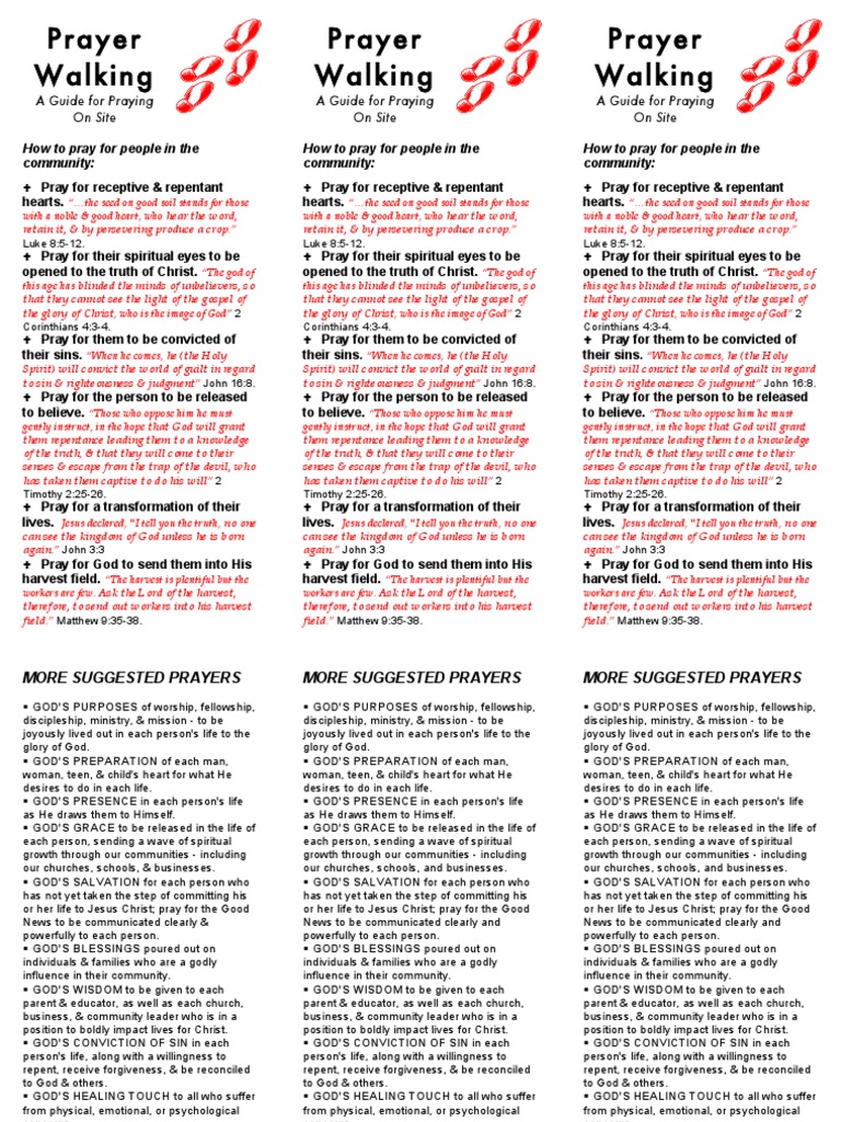 Prayer Walk Guide | Prayer | Last Judgment